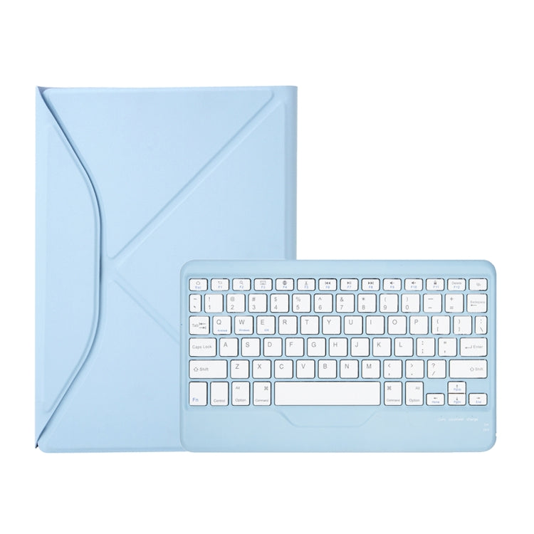Z10B For iPad 10th Gen 10.9 2022 Pen Slot Bluetooth Keyboard Leather Tablet Case