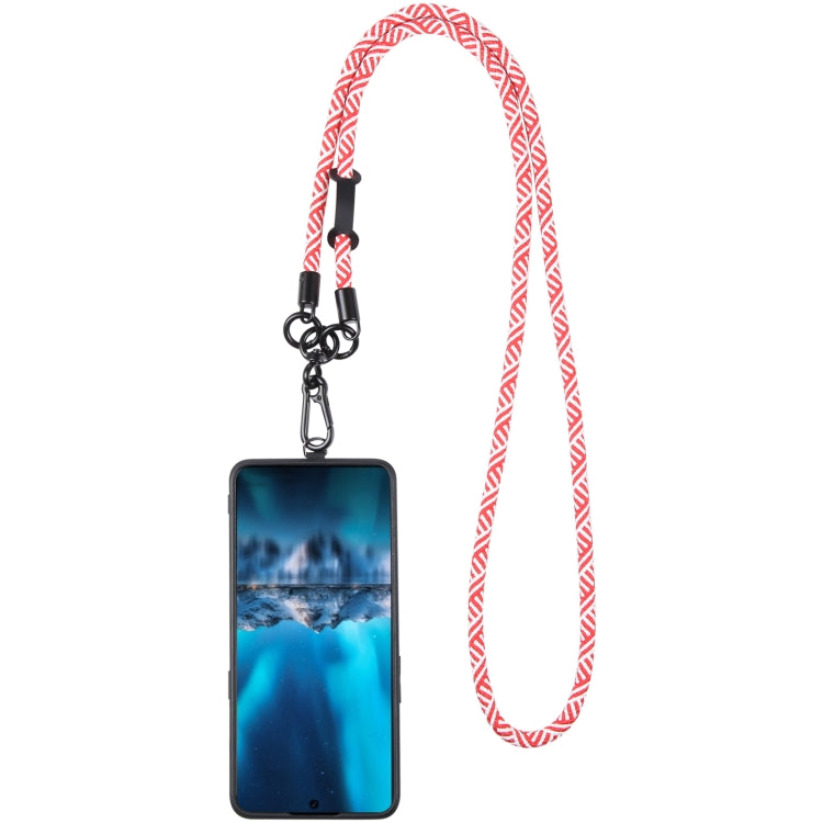 Adjustable Universal Phone Lanyard with Detachable Clip