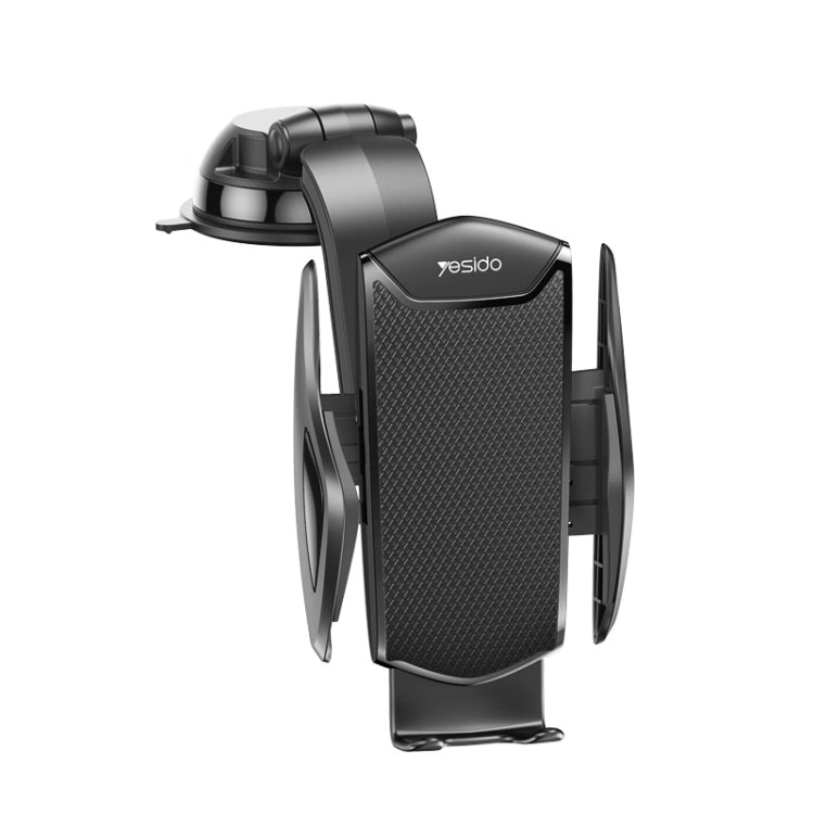 Yesido C99 Car Center Console Suction Cup Mobile Phone Navigation Holder(Black)