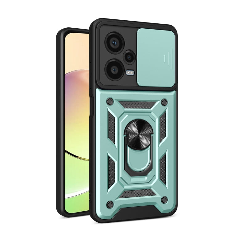 For Xiaomi Redmi Note 12 Pro+ 5G Sliding Camera Cover Design TPU+PC Protective Case