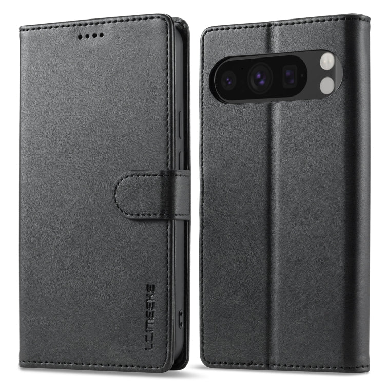 For Google Pixel 9 / 9 Pro LC.IMEEKE Calf Texture Flip Leather Phone Case
