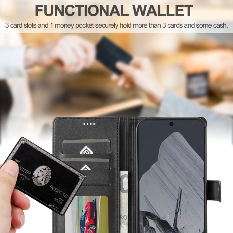 For Google Pixel 9 / 9 Pro LC.IMEEKE Calf Texture Flip Leather Phone Case