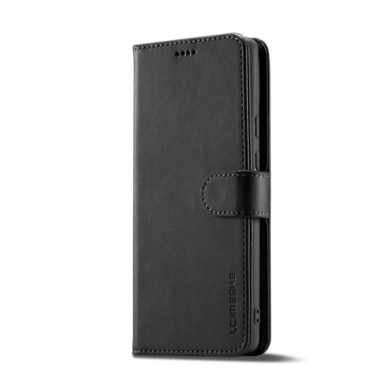 For Google Pixel 6a LC.IMEEKE Calf Texture Flip Leather Phone Case