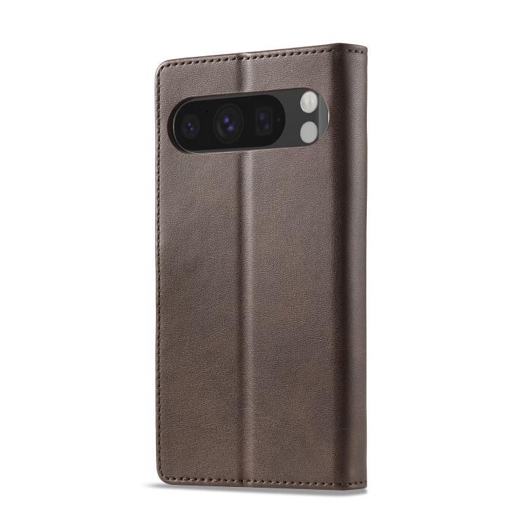 For Google Pixel 10 Pro XL LC.IMEEKE Calf Texture Flip Leather Phone Case