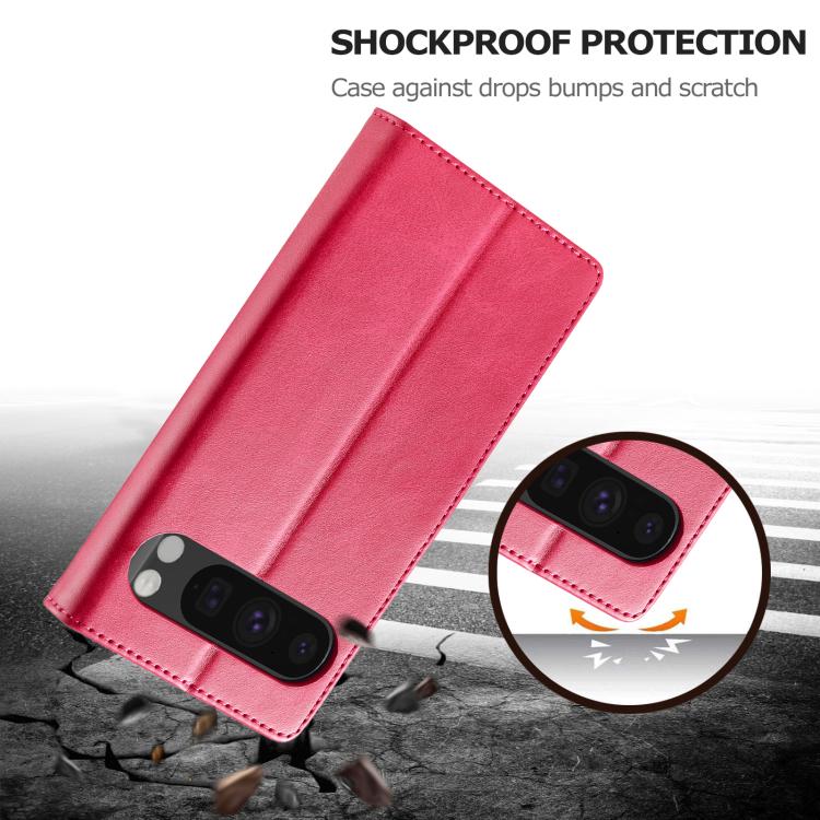 For Google Pixel 10 Pro XL LC.IMEEKE Calf Texture Flip Leather Phone Case