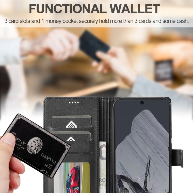 For Google Pixel 10 / 10 Pro LC.IMEEKE Calf Texture Flip Leather Phone Case
