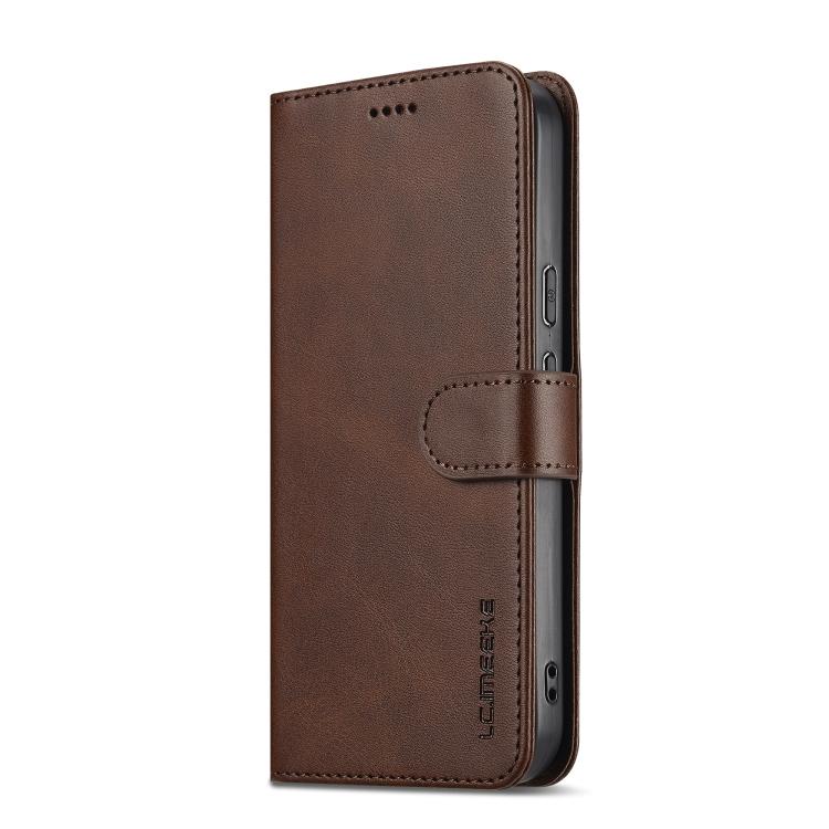 For Google Pixel 10a LC.IMEEKE Calf Texture Flip Leather Phone Case