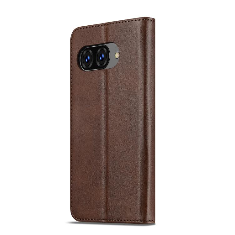 For Google Pixel 10a LC.IMEEKE Calf Texture Flip Leather Phone Case