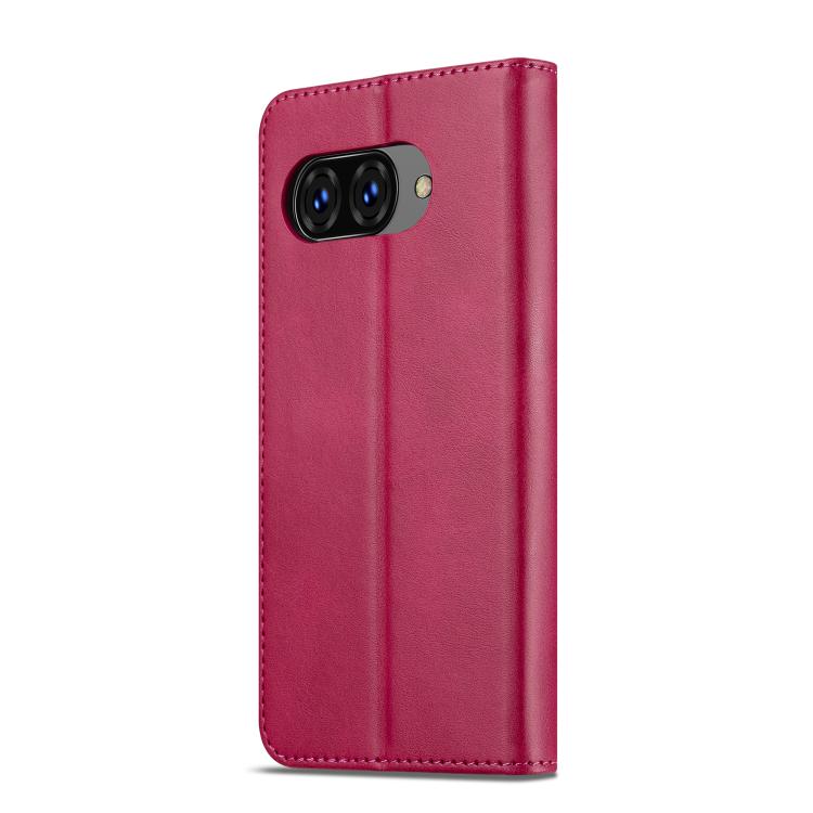 For Google Pixel 10a LC.IMEEKE Calf Texture Flip Leather Phone Case
