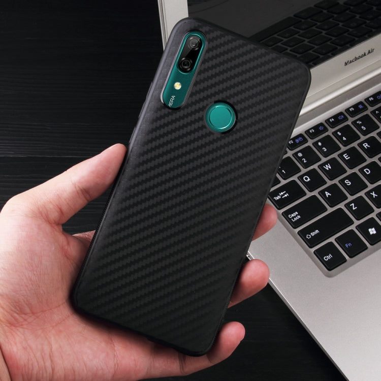 For Huawei P Smart Z Carbon Fiber Texture Shockproof TPU Protective Case