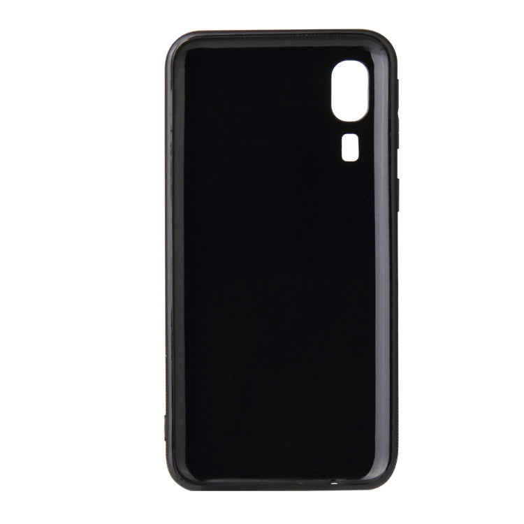 For Samsung Galaxy A2 Core Carbon Fiber Texture Shockproof TPU Protective Case