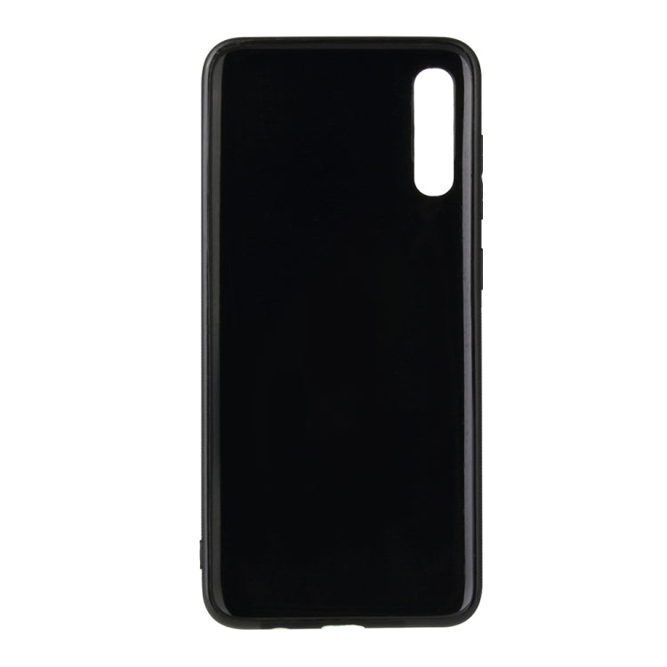 For Samsung Galaxy A70 Carbon Fiber Texture Shockproof TPU Protective Case
