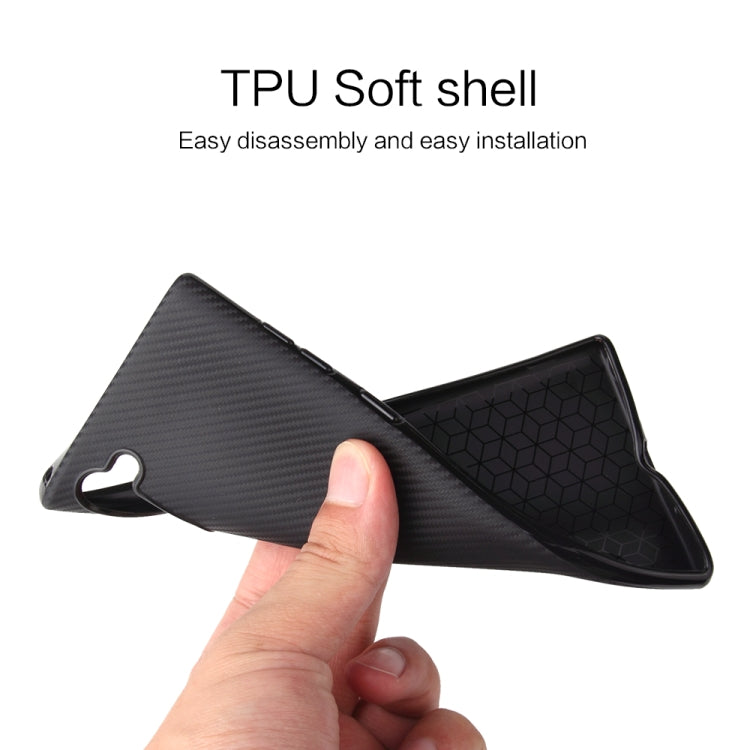 For Samsung Galaxy Note 10 Carbon Fiber Texture Shockproof TPU Protective Case