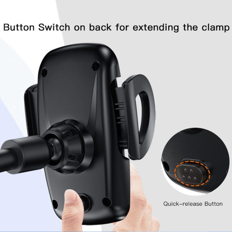 Yesido C108 360 Degree Rotation Car Windshield Suction Cup Phone Holder(Black)