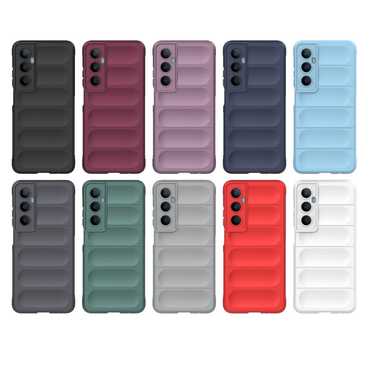 For Realme C65 4G Global Magic Shield TPU + Flannel Phone Case