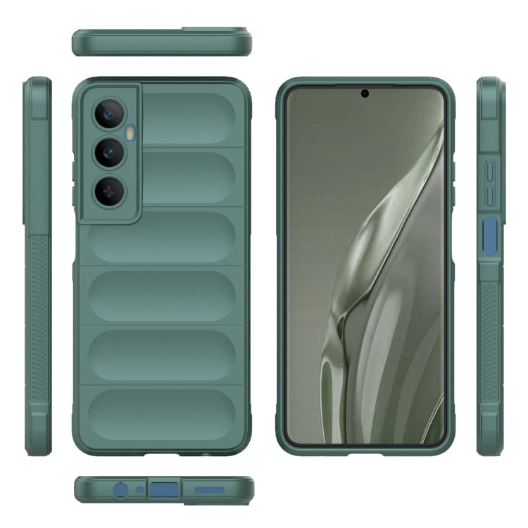 For Realme C65 4G Global Magic Shield TPU + Flannel Phone Case