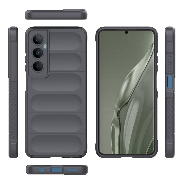 For Realme C65 4G Global Magic Shield TPU + Flannel Phone Case