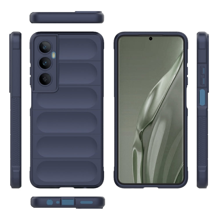 For Realme C65 4G Global Magic Shield TPU + Flannel Phone Case