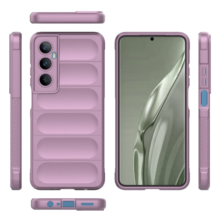 For Realme C65 4G Global Magic Shield TPU + Flannel Phone Case