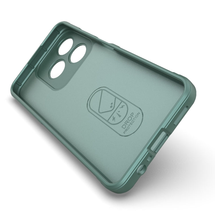 For Realme C63 4G Global Magic Shield TPU + Flannel Phone Case