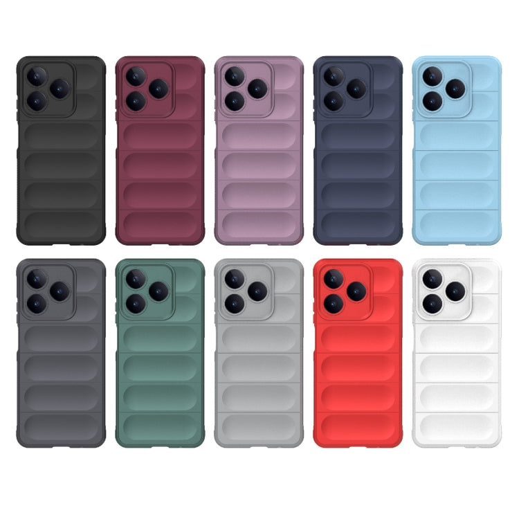 For Realme C61 4G Global Magic Shield TPU + Flannel Phone Case