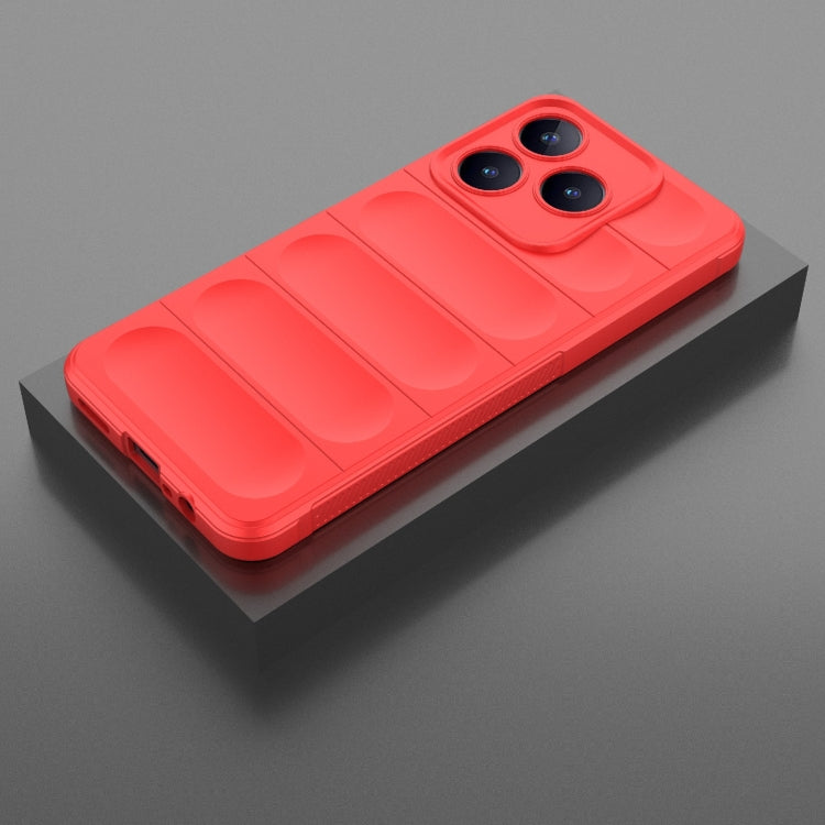 For Realme Narzo N63  4G Global Magic Shield TPU + Flannel Phone Case