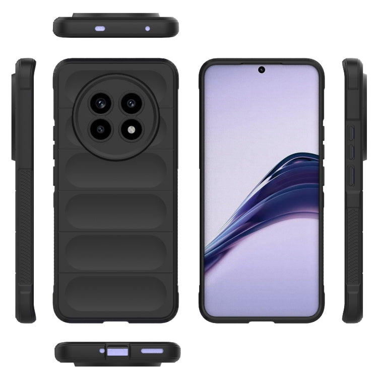 For Realme 13 Pro 5G Global Magic Shield TPU + Flannel Phone Case