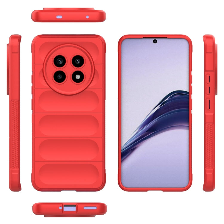For Realme 13 Pro 5G Global Magic Shield TPU + Flannel Phone Case