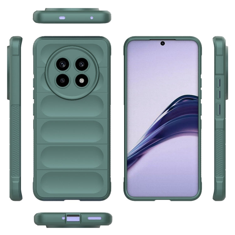 For Realme 13 Pro 5G Global Magic Shield TPU + Flannel Phone Case