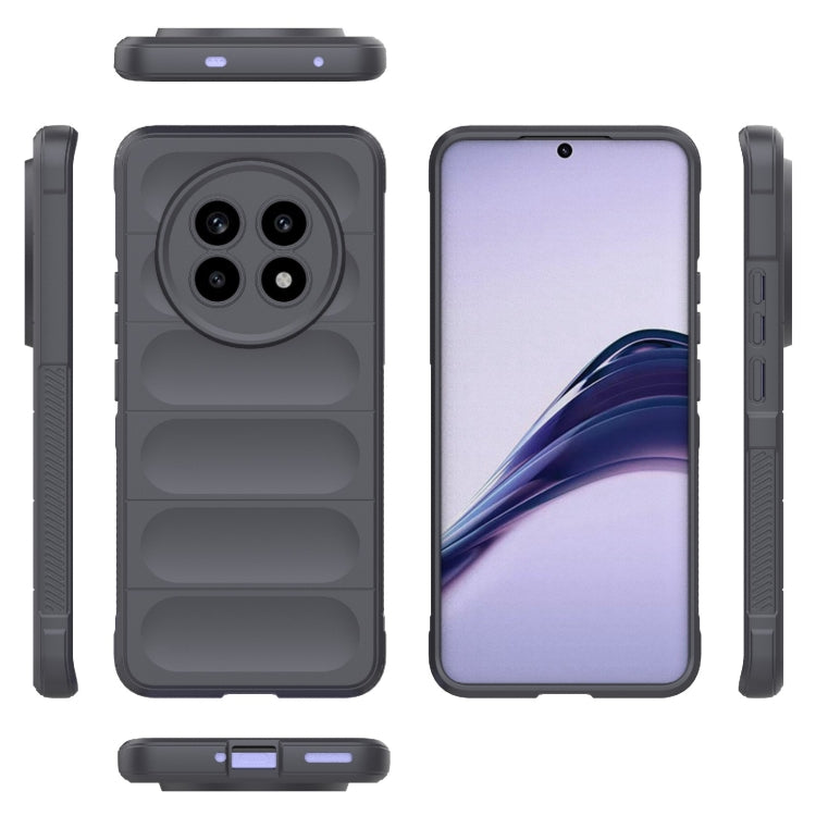 For Realme 13 Pro 5G Global Magic Shield TPU + Flannel Phone Case