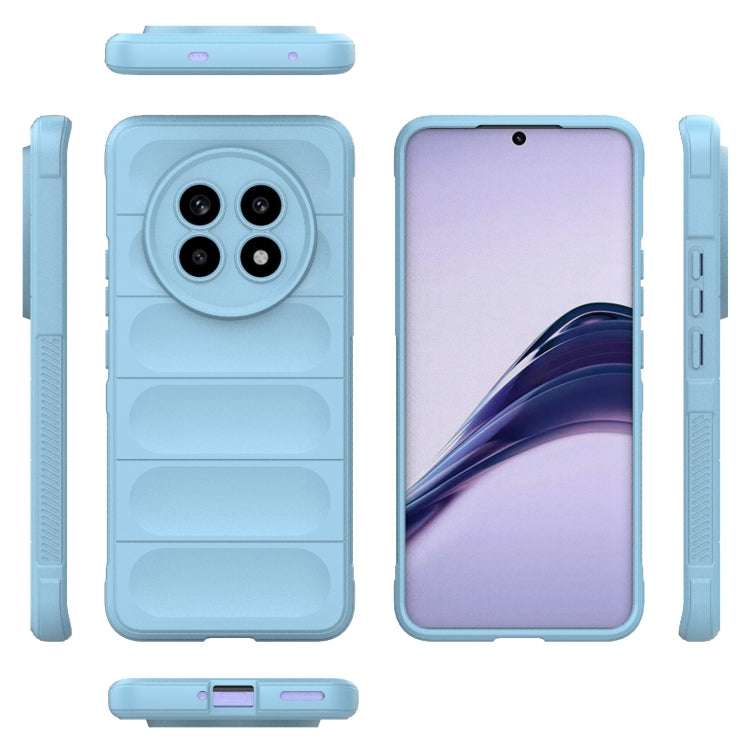For Realme 13 Pro 5G Global Magic Shield TPU + Flannel Phone Case