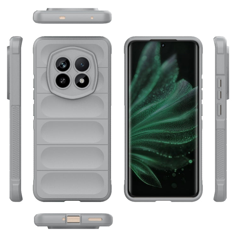 For Realme P2 Pro 5G Global Magic Shield TPU + Flannel Phone Case