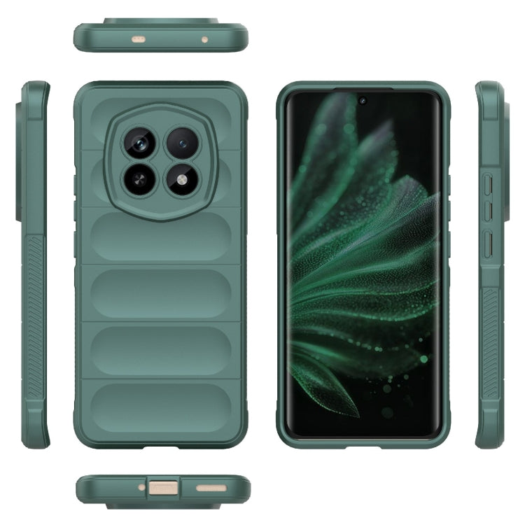 For Realme P2 Pro 5G Global Magic Shield TPU + Flannel Phone Case