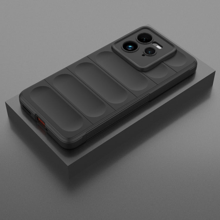 For Realme GT 7 Pro 5G Magic Shield TPU + Flannel Phone Case