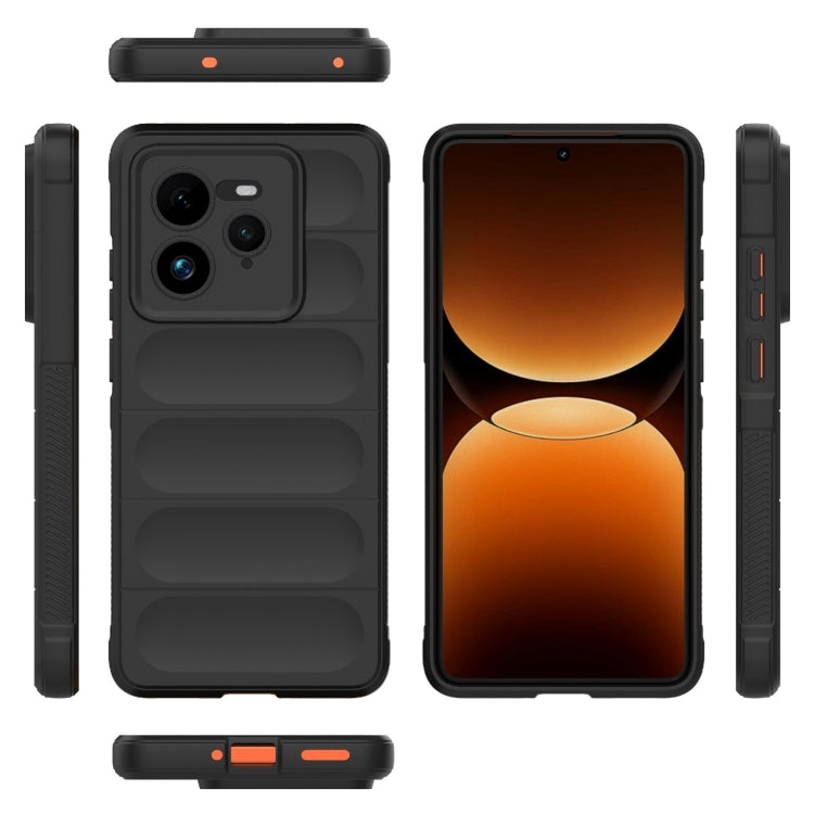 For Realme GT 7 Pro 5G Magic Shield TPU + Flannel Phone Case