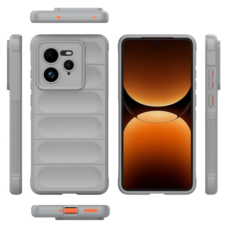 For Realme GT 7 Pro 5G Magic Shield TPU + Flannel Phone Case