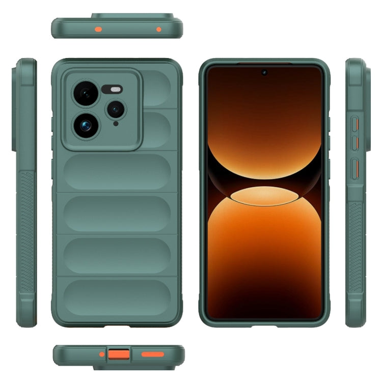 For Realme GT 7 Pro 5G Magic Shield TPU + Flannel Phone Case