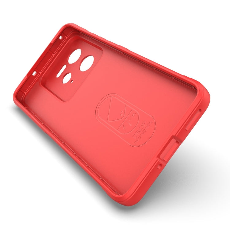 For Realme GT 7 Pro 5G Magic Shield TPU + Flannel Phone Case