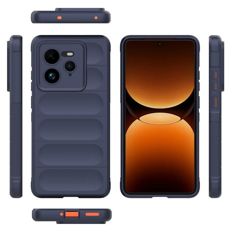 For Realme GT 7 Pro 5G Magic Shield TPU + Flannel Phone Case