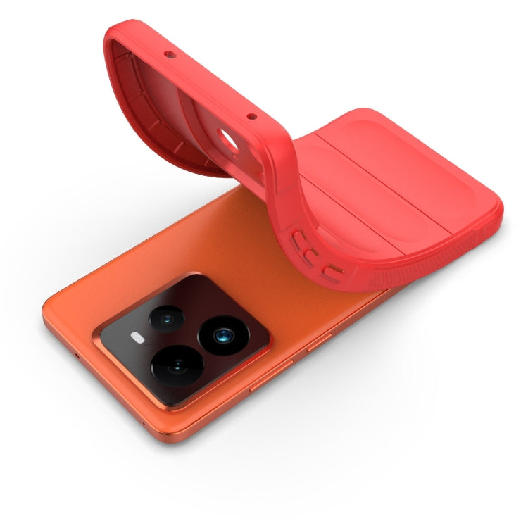 For Realme GT 7 Pro 5G Magic Shield TPU + Flannel Phone Case