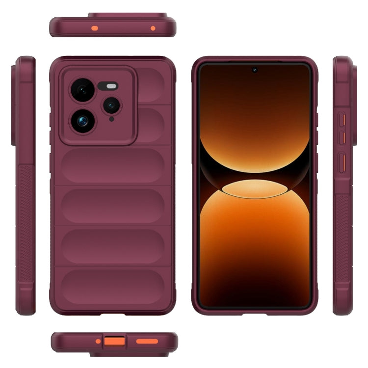 For Realme GT 7 Pro 5G Magic Shield TPU + Flannel Phone Case