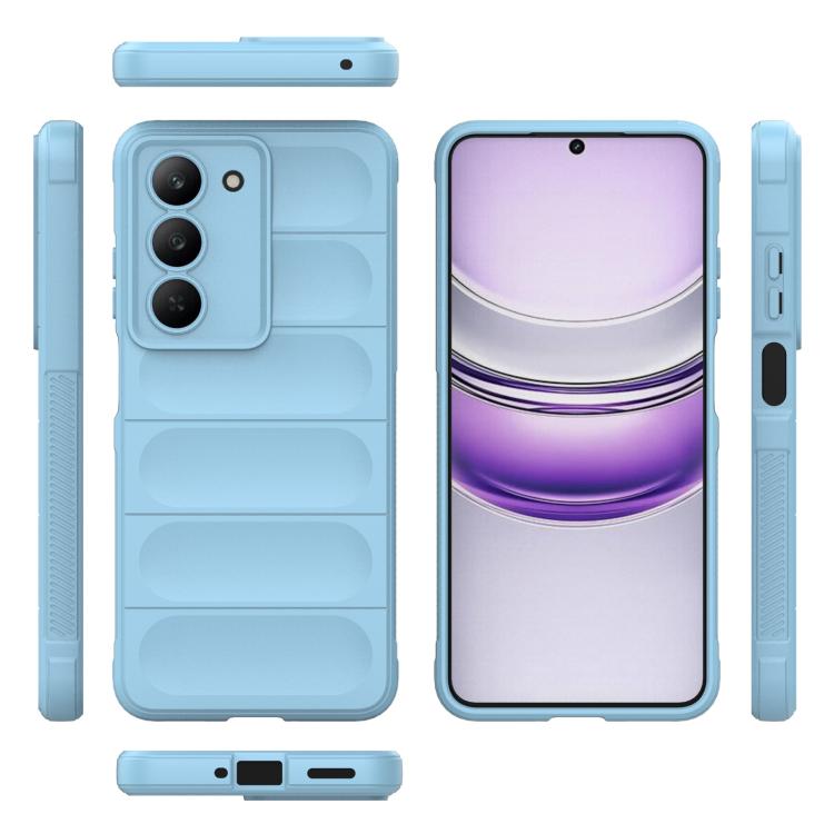 For Realme V60 Pro / 14x 5G Global Magic Shield TPU + Flannel Phone Case