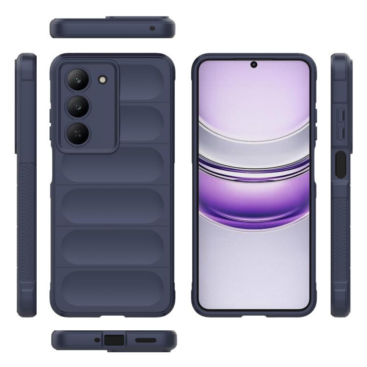 For Realme V60 Pro / 14x 5G Global Magic Shield TPU + Flannel Phone Case