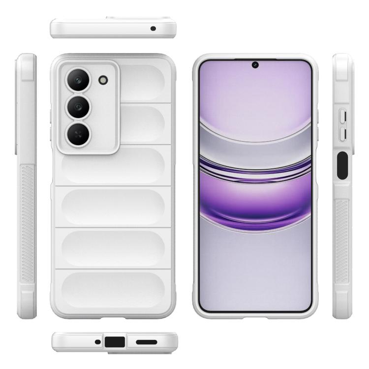 For Realme V60 Pro / 14x 5G Global Magic Shield TPU + Flannel Phone Case
