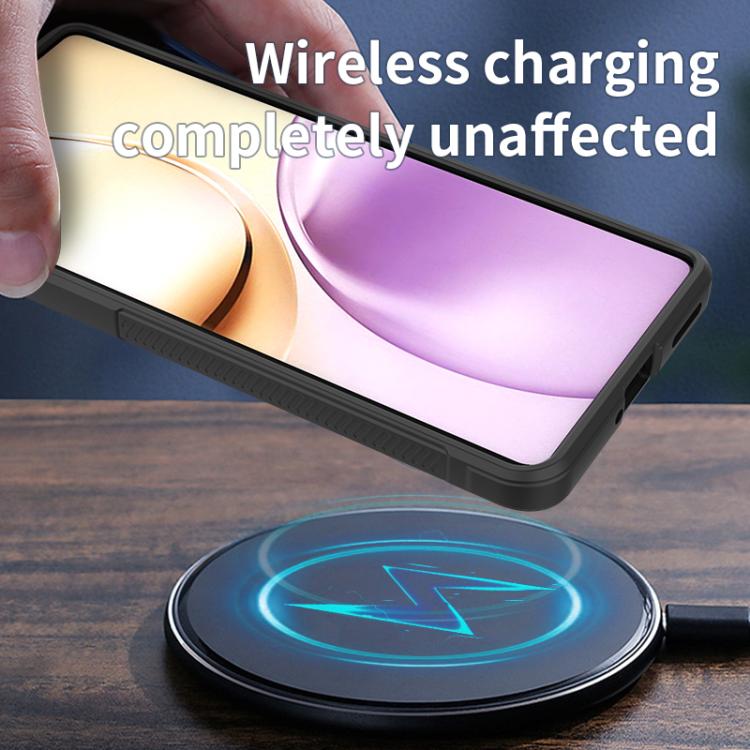 For Realme 14 Pro 5G Global Magic Shield TPU + Flannel Phone Case