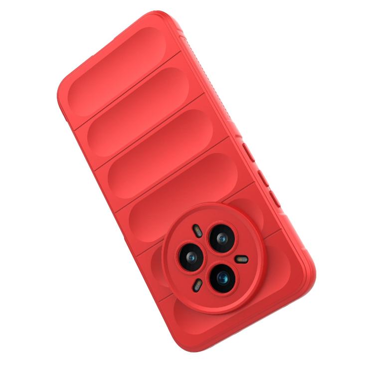 For Realme 14 Pro+ 5G Magic Shield TPU + Flannel Phone Case