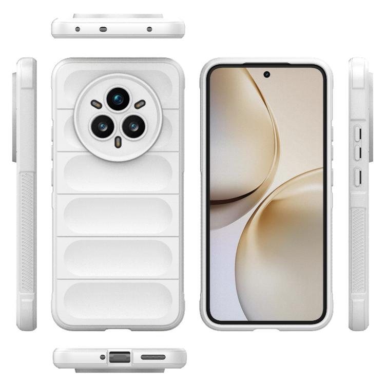 For Realme 14 Pro+ 5G Magic Shield TPU + Flannel Phone Case