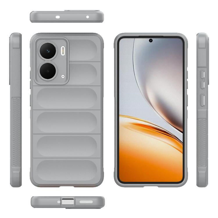 For Realme P3 5G Global Magic Shield TPU + Flannel Phone Case