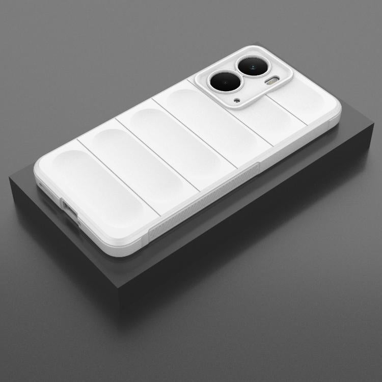 For Realme P3 5G Global Magic Shield TPU + Flannel Phone Case