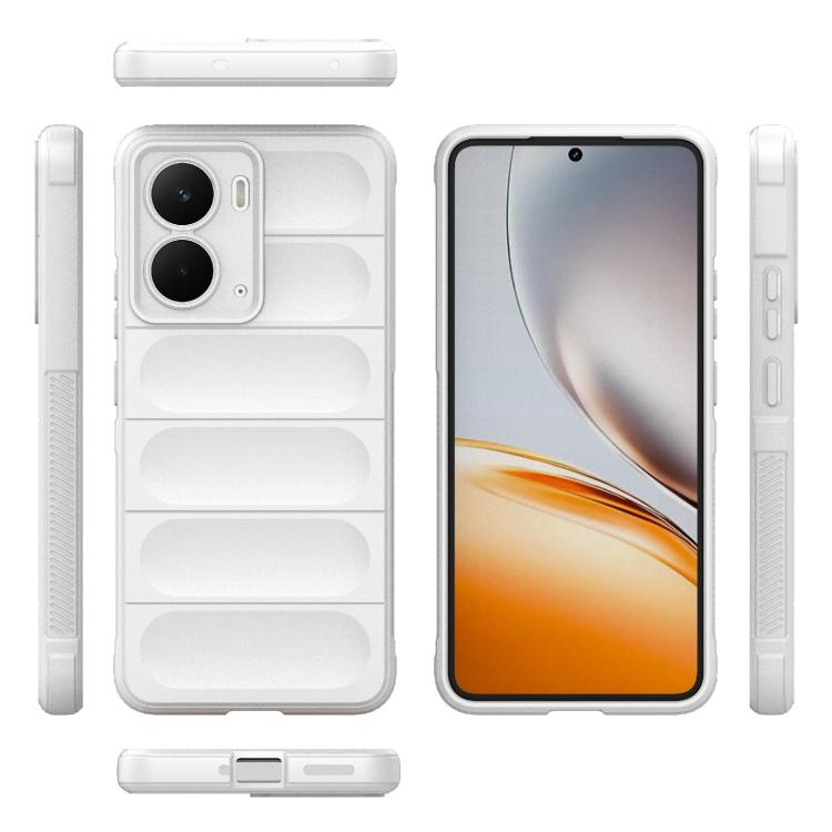 For Realme P3 5G Global Magic Shield TPU + Flannel Phone Case